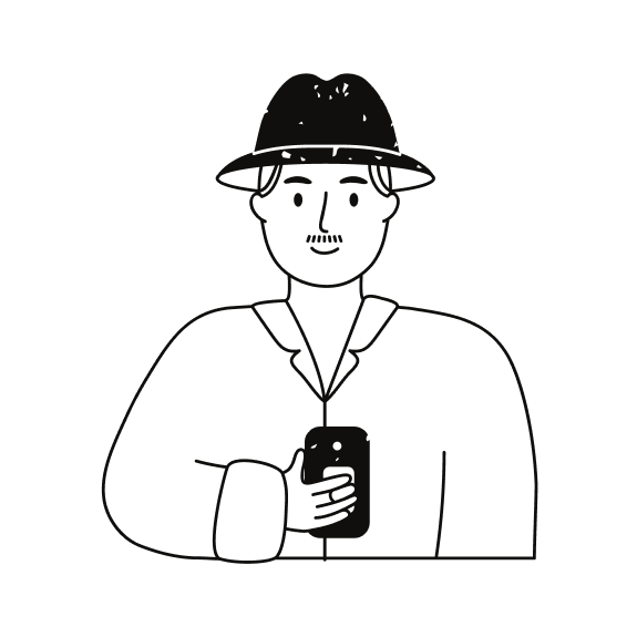 Man With Cup